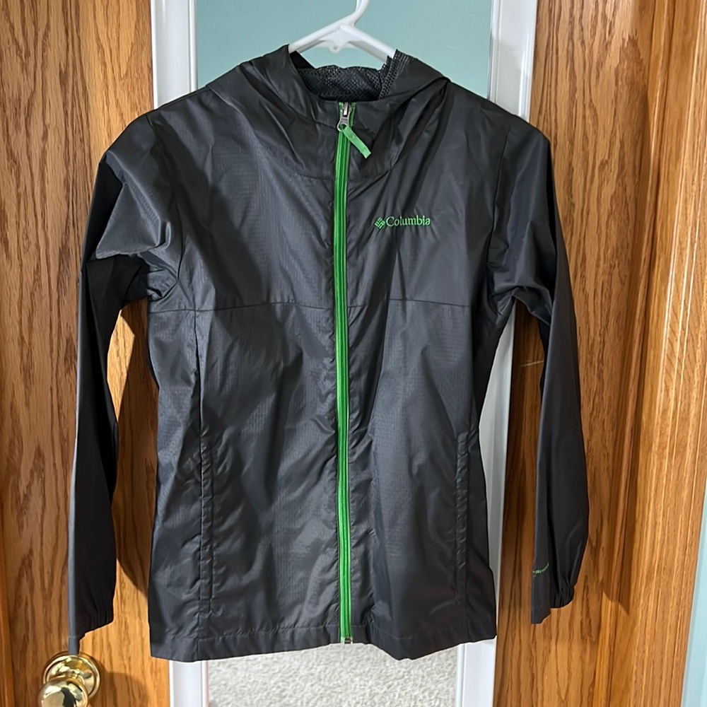 Columbia Dark Grey Windbreaker